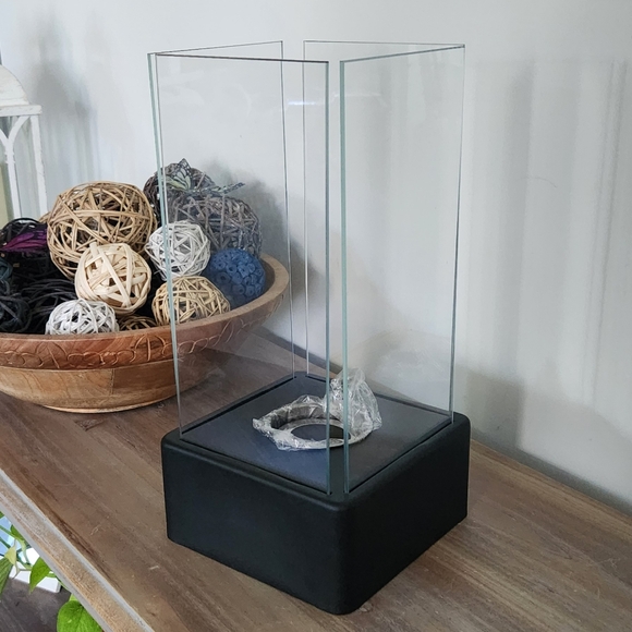 13 Inch Tabletop Fire Pit, Tornado Flames, Indoor Outdoor, New In Box, Excellent - Picture 2 of 16